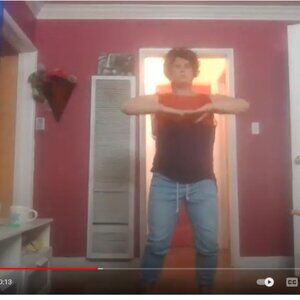 Trees Naturals Blush Floral Top Red and Purple